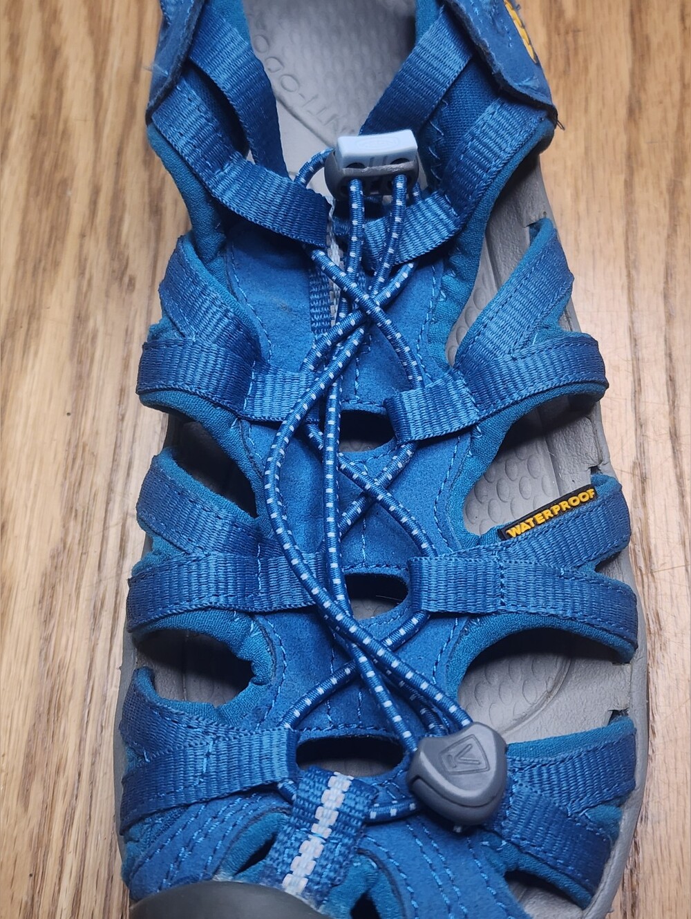 KEEN Womens Blue Closed-Toe Active Sandals Size 11 Like New - Picture 7 of 14